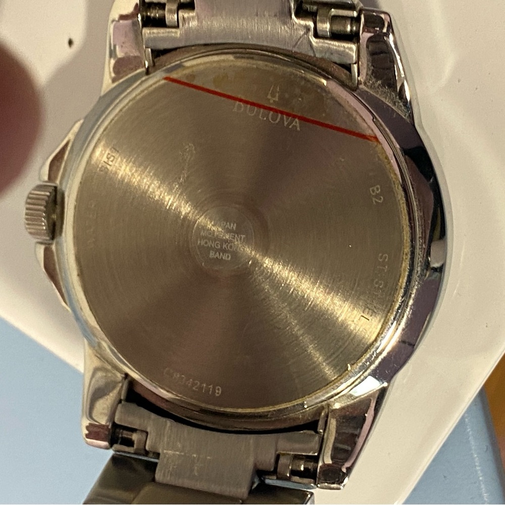 Caravelle by Bulova Men’s Quartz Watch Day Date Stainless Steel - Picture 6 of 6